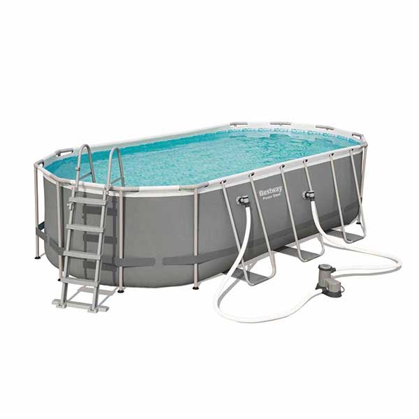 BESTWAY Power Steel Oval Pool Set, 549 x 274 x 122 cm – 56710 - Image 4