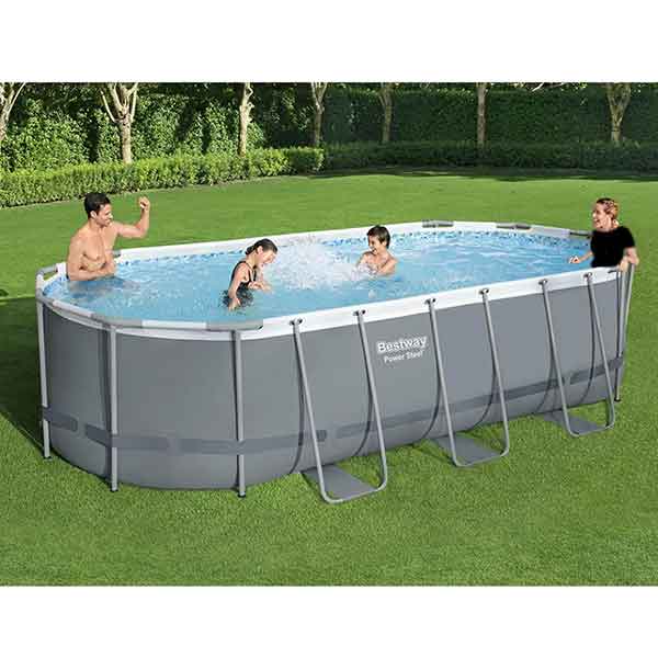 BESTWAY Power Steel Oval Pool Set, 549 x 274 x 122 cm – 56710 - Image 6