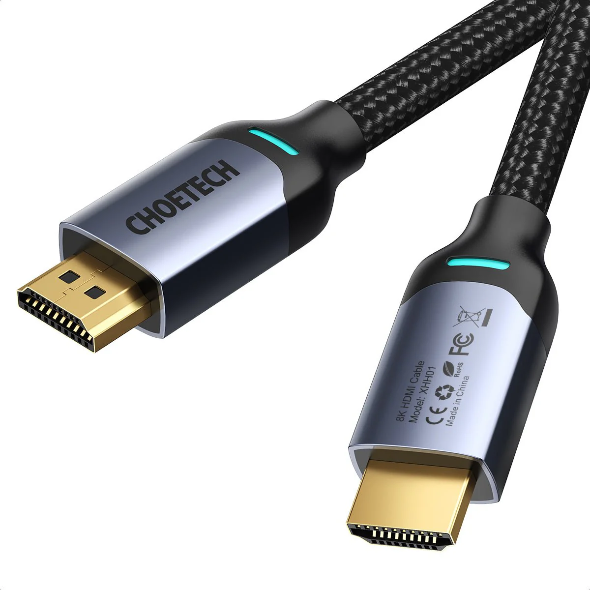 Choetech 8K 2M HDMI to HDMI Cable - Black XHH01 - Image 4