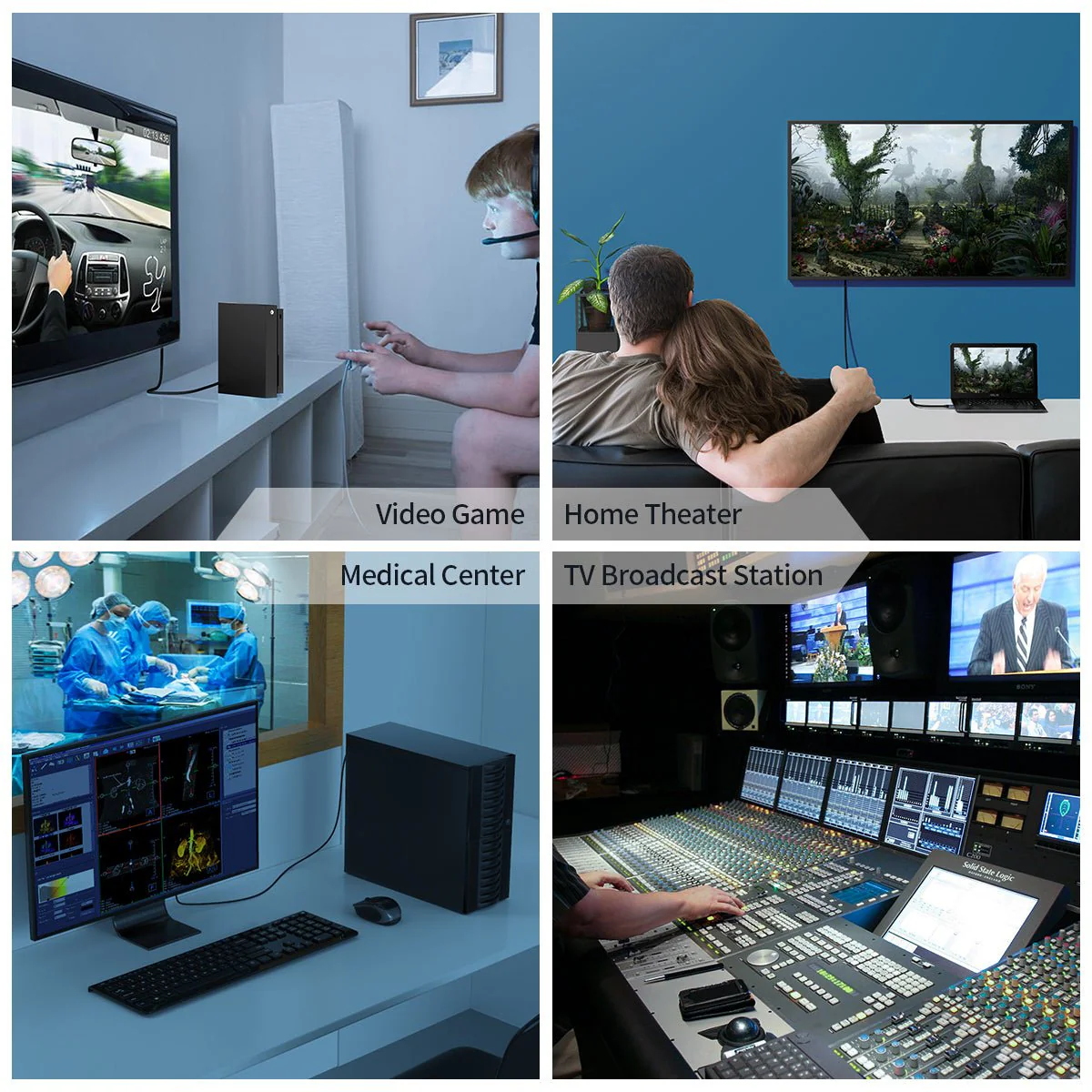 Choetech 8K 2M HDMI to HDMI Cable - Black XHH01 - Image 9