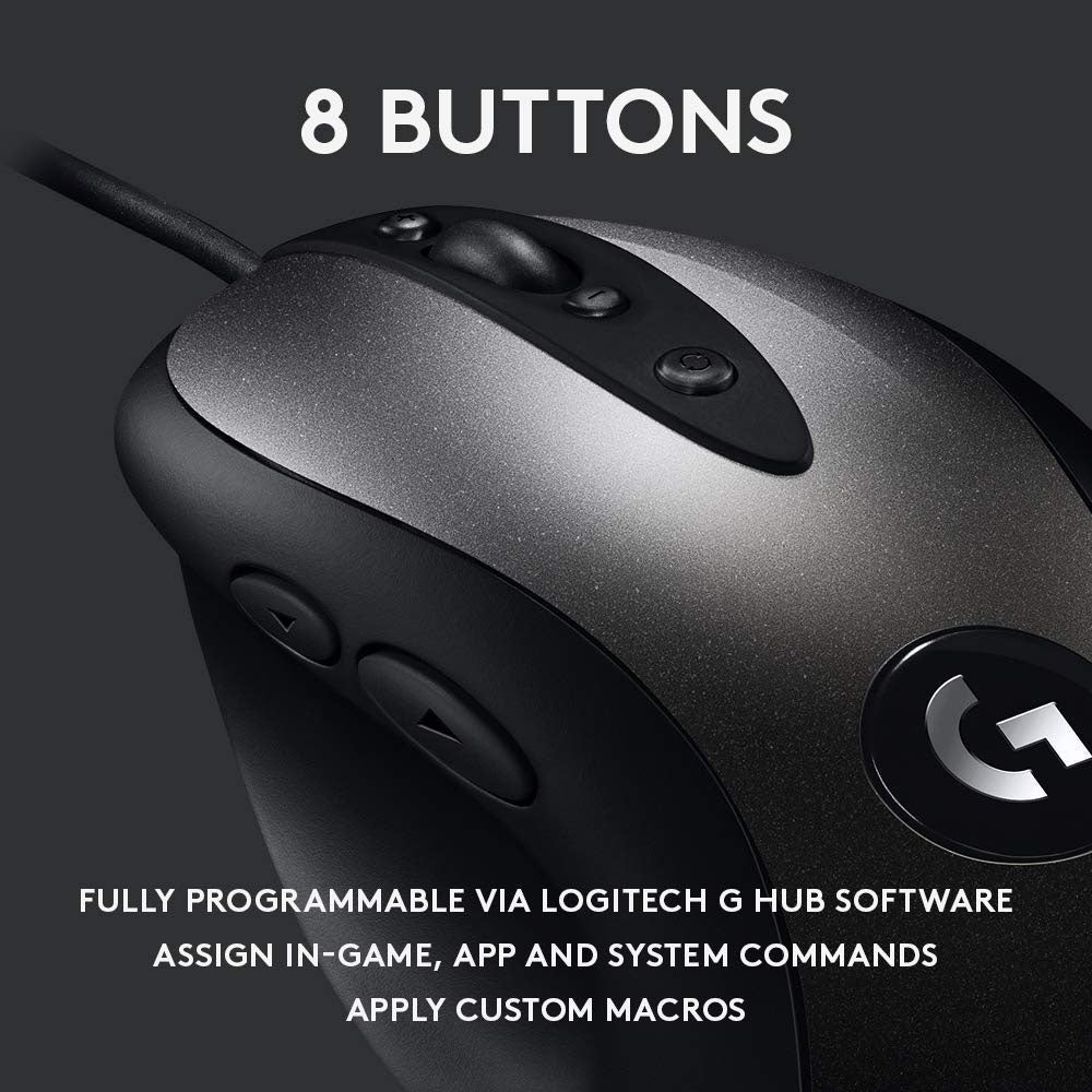Logitech G MX518 Gaming Mouse "8 Buttons" - Image 5
