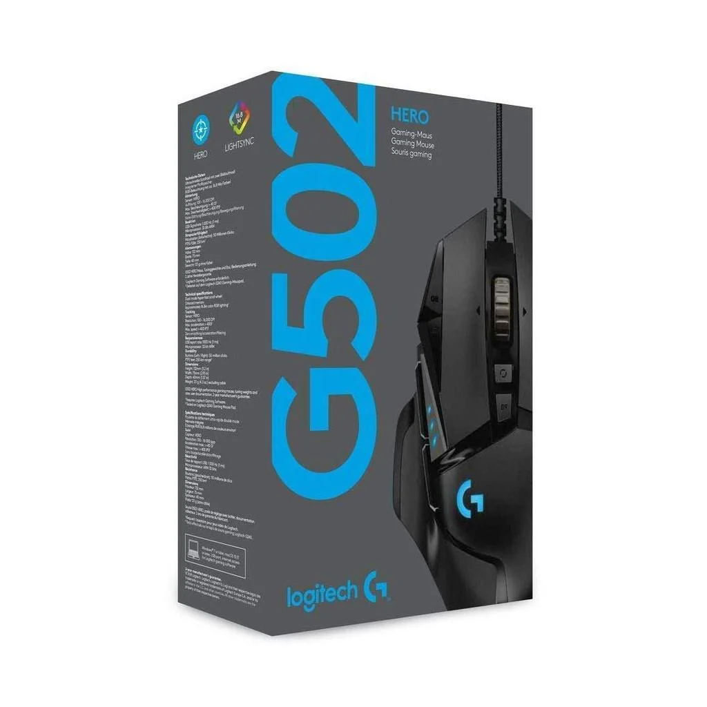 Logitech G502 HERO Gaming Mouse - Image 4