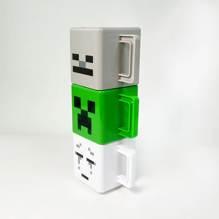 Minecraft Stacking Mugs x3 - Image 3