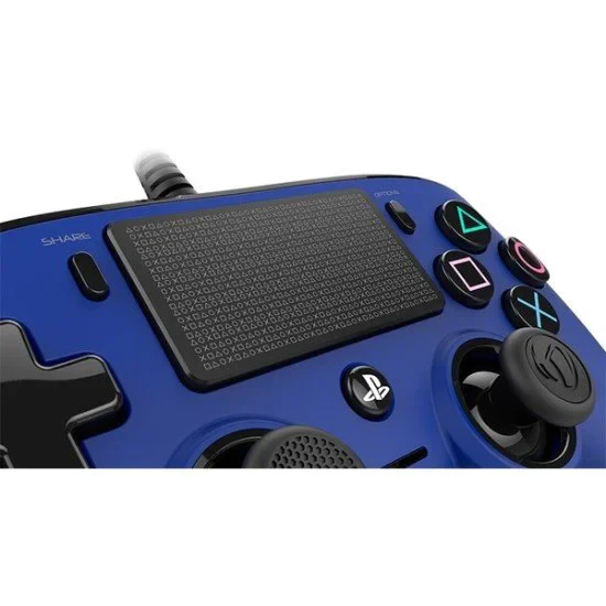 Nacon Wired Compact Controller For PlayStation 4 - Blue - Image 4