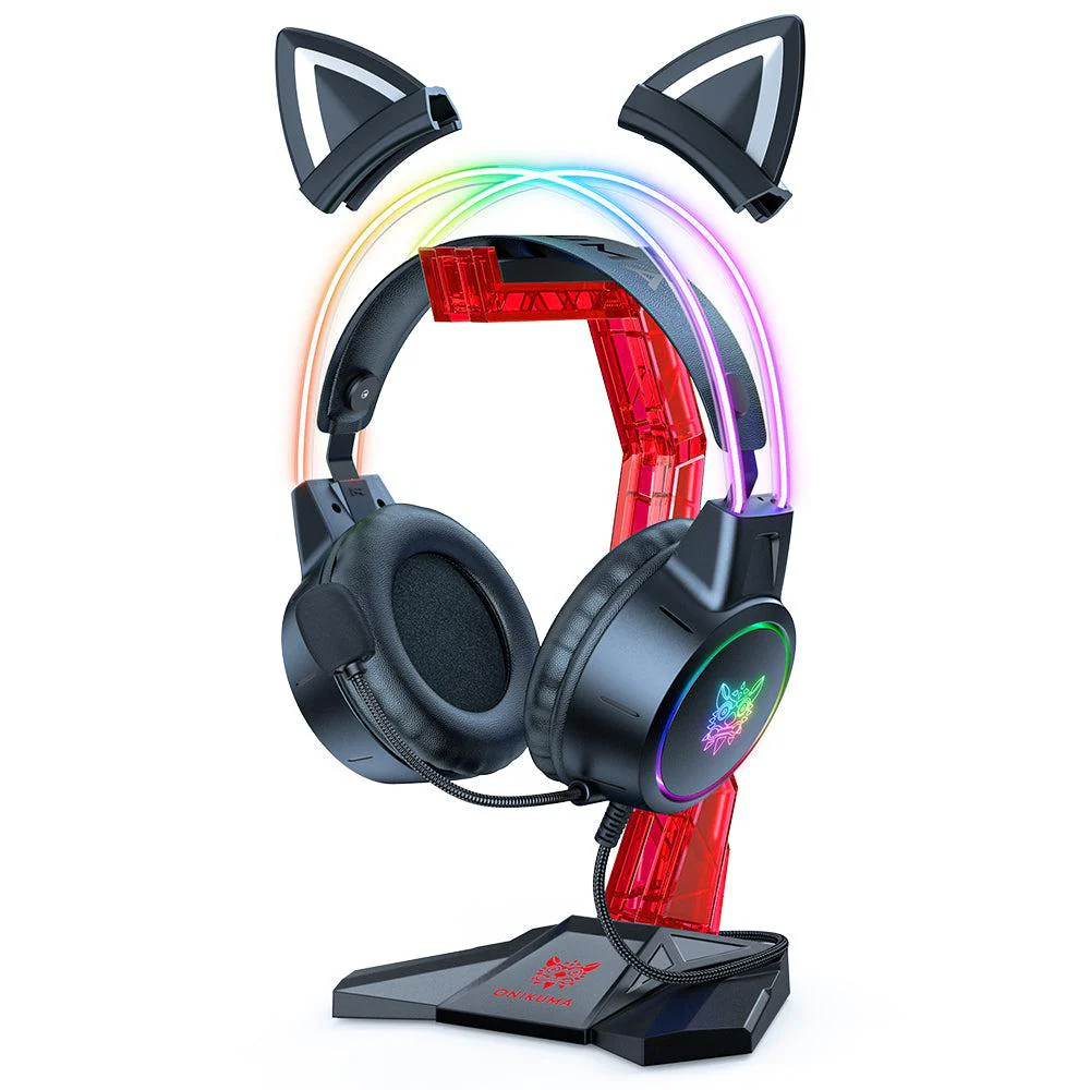 Onikuma Gaming Headset Stand headphone Acrylic Holder For Gamers - Image 8