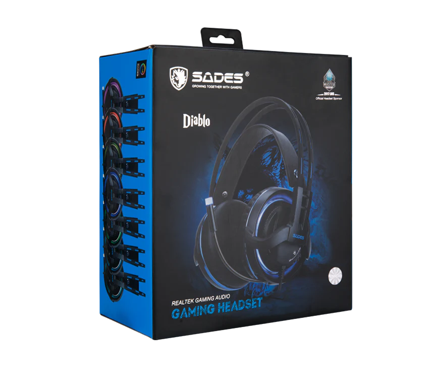 Sades Diablo Professional gaming headset SA-916 (Limited Edition) - Image 3