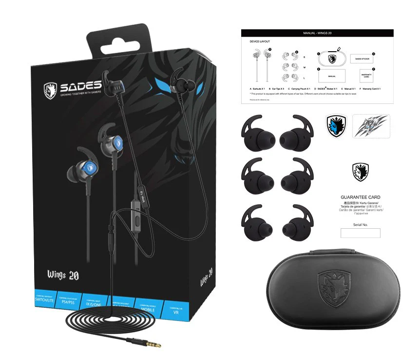 Sades Gaming Earphones Wings 20 - Image 10