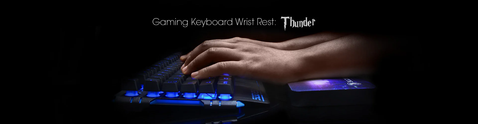 SADES Thunder Keyboard Wrist Rest Pad - Image 4