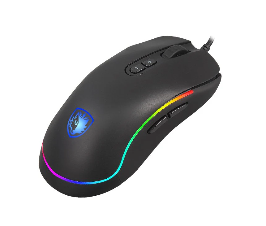 Sades Relover Gaming Mouse RGB Lighting - Image 3