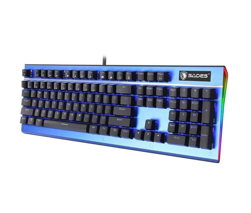 Sades Sickle Gaming Keyboard k13 Blue/Red Switch - Image 3