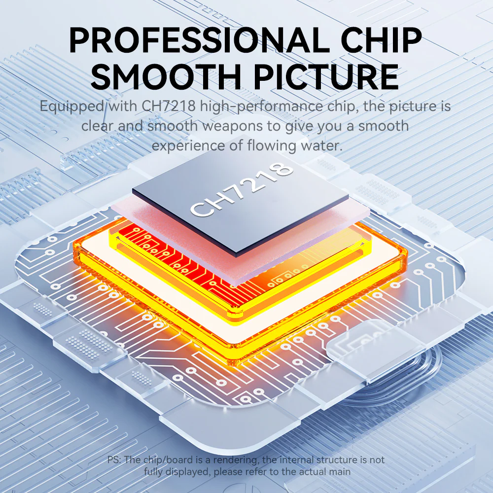 VegGieg DP to HDMI M/M 8K 2 meters Cable Model V-Z103 - Image 8